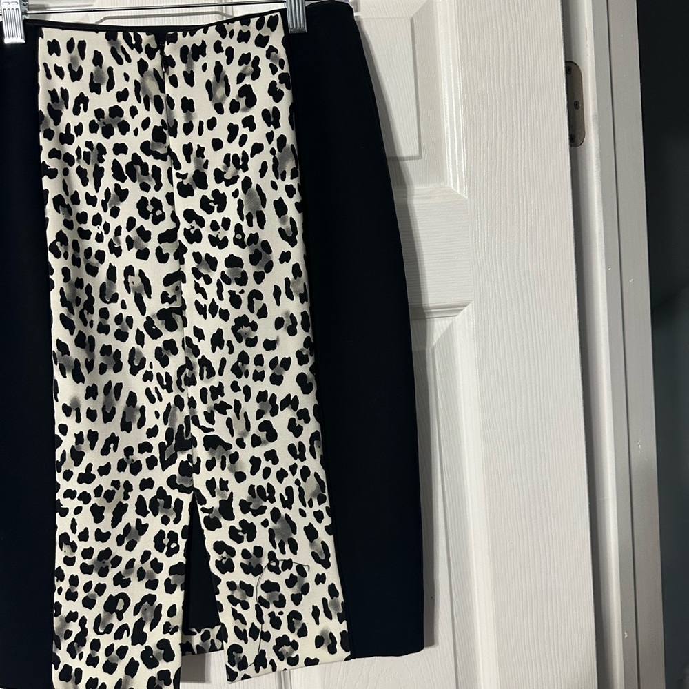 NWT White House Black Market Leopard Print Pencil Skirt - Picture 10 of 14